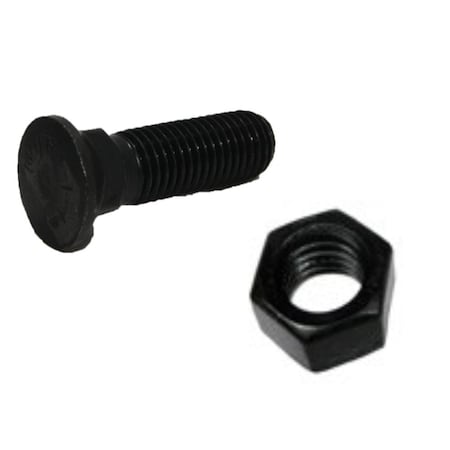 Aic Replacement Parts Plow Bolt & Nut for Blades Cutting Edges 5/8-11x2 1/4 Grade 8 PM06705 KT-BUF40-0002